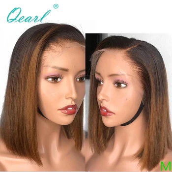 Short Bob 360 Lace Frontal Wig Ombre Brown Straight Human Hair 360 Wigs Brazilian Remy Hair Side Part Preplucked 130% 150% Qearl
Short Bob 360 Lace Frontal Wig Ombre Brown Straight Human Hair 360 Wigs Brazilian Remy Hair Side Part Preplucked 130% 150% Qearl