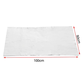 New 100x50cm 5mm Motorcycle Exhaust Silencer Wadding Sheet Heat Insulation Cotton Soundproof Mat Blankets for Glass Insulation
New 100x50cm 5mm Motorcycle Exhaust Silencer Wadding Sheet Heat Insulation Cotton Soundproof Mat Blankets for Glass Insulation