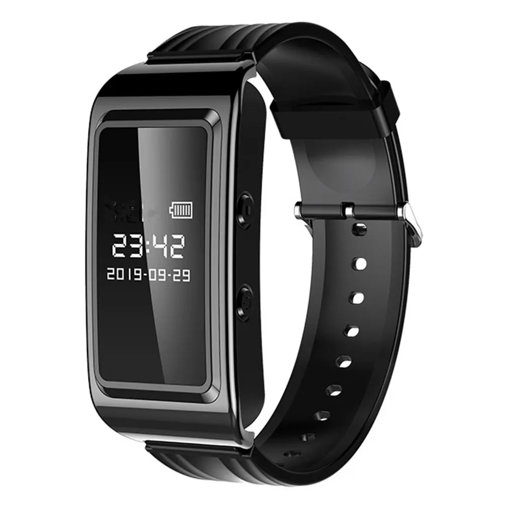 Durable Practical Multifunctional D6 One-key Recording High-definition Noise Reduction Time Display Sports Bracelet
Durable Practical Multifunctional D6 One-key Recording High-definition Noise Reduction Time Display Sports Bracelet
