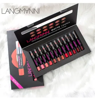 Matte Lipstick Waterproof Long-lasting Velvet Rich Smooth Lip Stick Set Crayon Makeup Sexy Batom Matte Beauty Maquiagem
Matte Lipstick Waterproof Long-lasting Velvet Rich Smooth Lip Stick Set Crayon Makeup Sexy Batom Matte Beauty Maquiagem