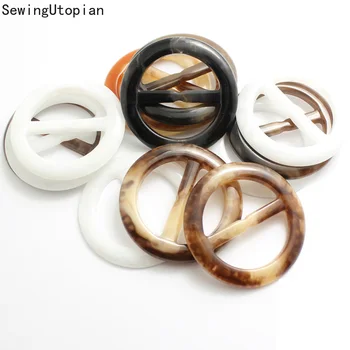 10PCS Resin Belt Buckle for Bags Clothes Wind Coat Women Apparels Garment Accessories Decoration Clothing Coat Suit Crafts