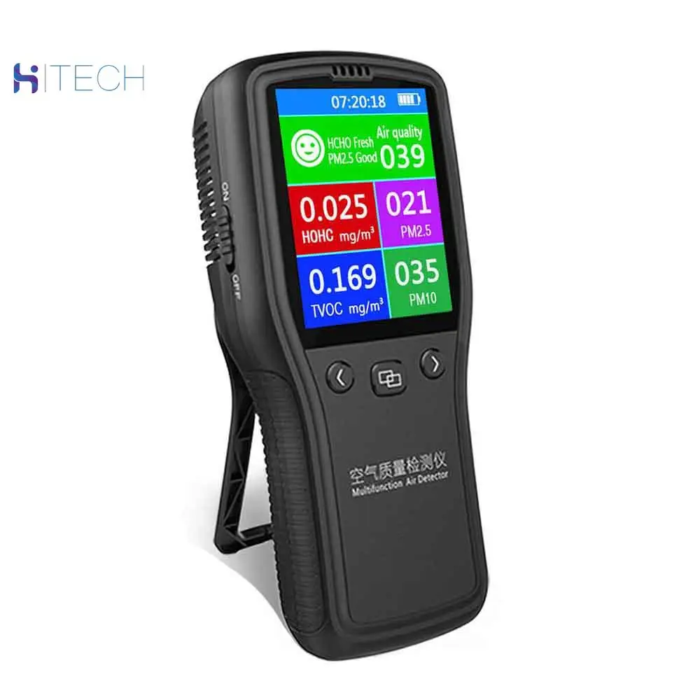 8 in1 PM2.5 PM10 LCD Digital Detector Formaldehyde HCHO TVOC Air Quality Monitor
8 in1 PM2.5 PM10 LCD Digital Detector Formaldehyde HCHO TVOC Air Quality Monitor