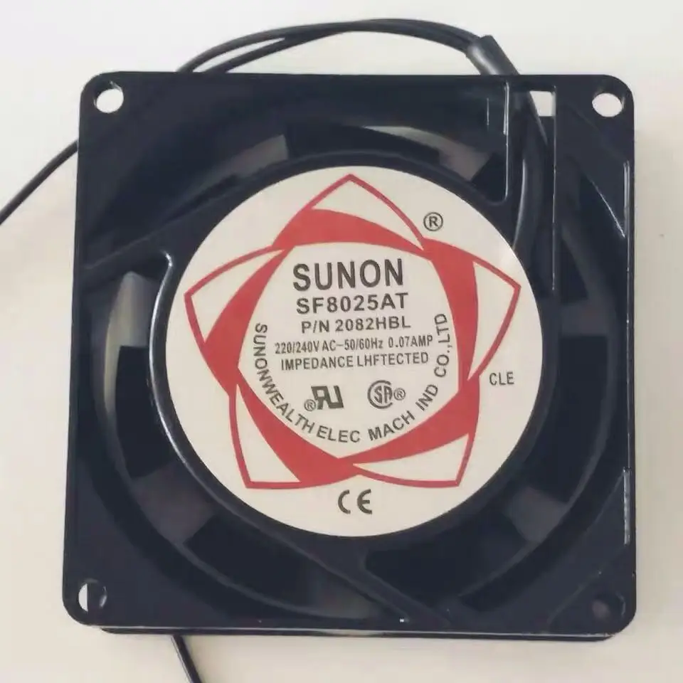Осевой вентилятор охлаждения для Sunon Sf8025at P/N2082hb/SL/T 110/220v 0.07a 8025 | Компьютеры и офис
