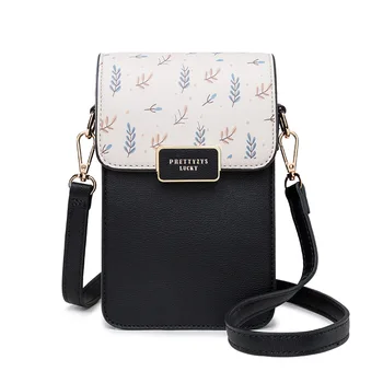 Women Wallet 2020 Fashion Cute Sweet Mobile Phone Bag Multi-functional Leaf Printing Simple Trendy Messenger Female Shoulder Bag
Women Wallet 2020 Fashion Cute Sweet Mobile Phone Bag Multi-functional Leaf Printing Simple Trendy Messenger Female Shoulder Bag