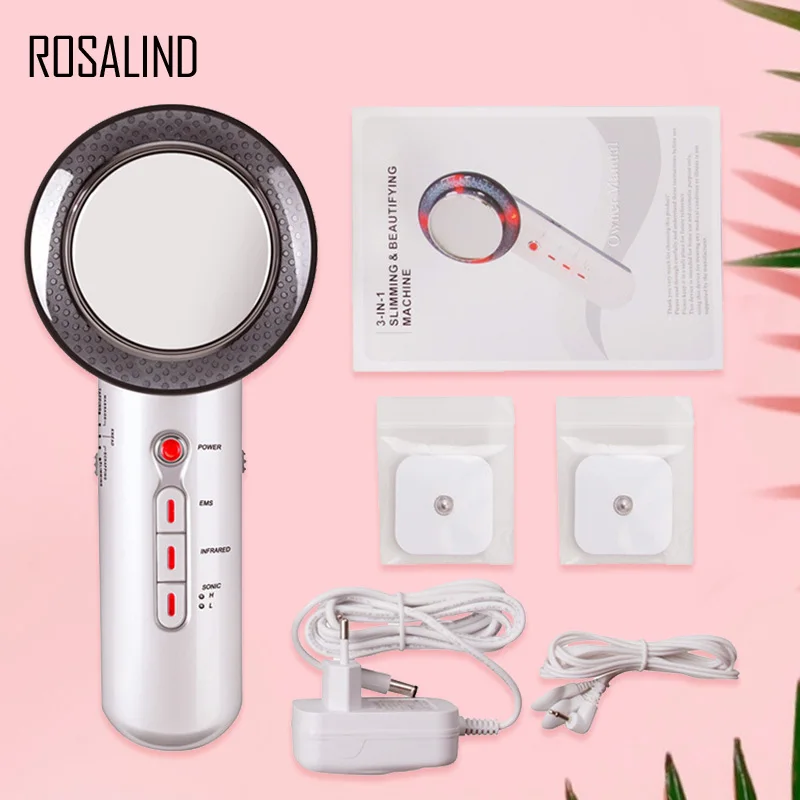 ROSALIND 3 In 1 Multifunctional Hand-held Ultrasonic Massage Infrared Slimming Figure Beauty Apparatus Face Skin Care Tools
ROSALIND 3 In 1 Multifunctional Hand-held Ultrasonic Massage Infrared Slimming Figure Beauty Apparatus Face Skin Care Tools
