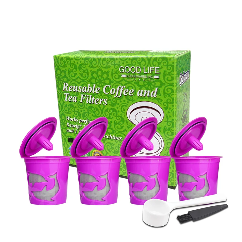 Coffee Capsules Cup for K Cup Refillable Coffee Filters Stainless Steel Mesh for Keurig 2.0 Coffee Machine Accessories
Coffee Capsules Cup for K Cup Refillable Coffee Filters Stainless Steel Mesh for Keurig 2.0 Coffee Machine Accessories