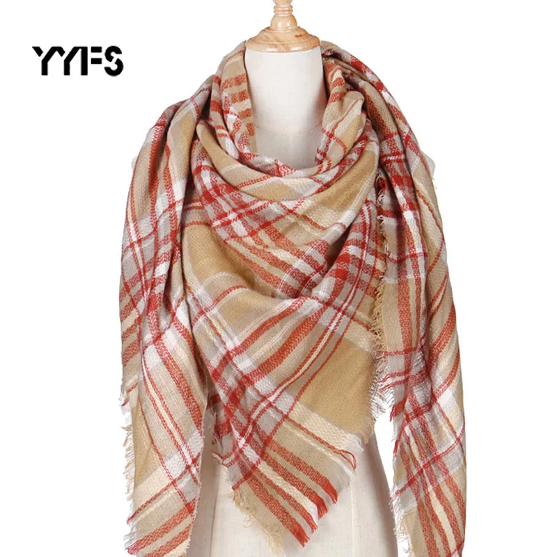 2019 New Autumn Winter Women Scarf Plaid Warm Luxury Cashmere Scarves Shawls and Pashmina Lady Bandana Wraps Triangle Towel
2019 New Autumn Winter Women Scarf Plaid Warm Luxury Cashmere Scarves Shawls and Pashmina Lady Bandana Wraps Triangle Towel