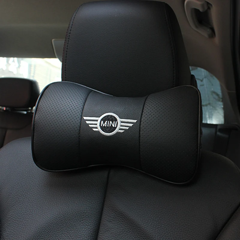 Real Cowhide 2PCS Car Styling Leather Car Neck Pillow Head Car Headrest Pillow Cushion Cover For Mini Cooper R56 Accessories
Real Cowhide 2PCS Car Styling Leather Car Neck Pillow Head Car Headrest Pillow Cushion Cover For Mini Cooper R56 Accessories