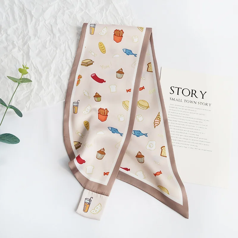 Imitation Silk Cartoon Printing Cross Small Scarf Professional Temperament Decorative Streamer Polyester Print Foulard En Soie
Imitation Silk Cartoon Printing Cross Small Scarf Professional Temperament Decorative Streamer Polyester Print Foulard En Soie