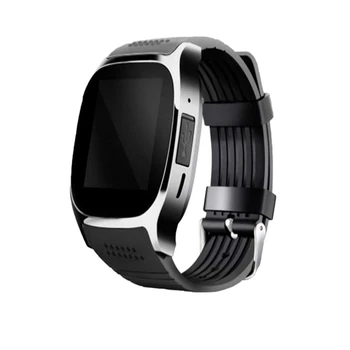 MOOL Bluetooth T8 Smart Watch Pedometer Sleep Monitor Fitness Anti-Lost Bracelet Smartwatch Camera Sim TF Card Call for Android
MOOL Bluetooth T8 Smart Watch Pedometer Sleep Monitor Fitness Anti-Lost Bracelet Smartwatch Camera Sim TF Card Call for Android