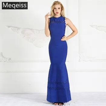 2019 Elegant Evening Party Dress Women Sleeveless Hollow Out Bandage Dress Maxi Floor Length Slim Ruffle Mermaid Long Dresses
2019 Elegant Evening Party Dress Women Sleeveless Hollow Out Bandage Dress Maxi Floor Length Slim Ruffle Mermaid Long Dresses