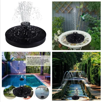 Mini Solar Power Water Fountain Garden Pool Pond 30-45cm Outdoor Solar Panel Bird Bath Floating Water Fountain Garden Z0527
Mini Solar Power Water Fountain Garden Pool Pond 30-45cm Outdoor Solar Panel Bird Bath Floating Water Fountain Garden Z0527