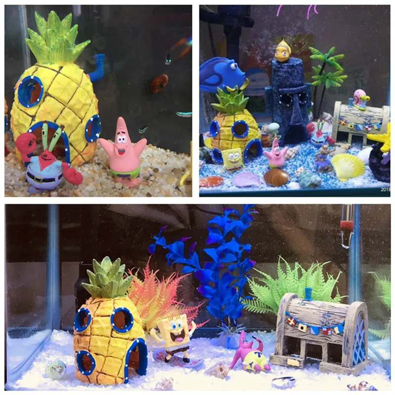 patrick's rock aquarium decoration