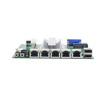 Intel Celeron J1900 Motherboard 4 LAN RJ45 2*USB2.0 VGA DDR3L mSATA SATA Applied For Firewall Router Network Server DC12V 5A
Intel Celeron J1900 Motherboard 4 LAN RJ45 2*USB2.0 VGA DDR3L mSATA SATA Applied For Firewall Router Network Server DC12V 5A