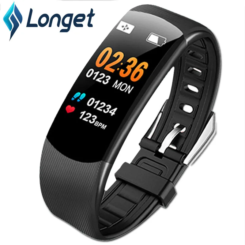 

Longet C5 Smart bracelet Heart Rate and Activity Tracking Sleep Monitoring Calorie Bluetooth IP67 Waterproof fitness bracelet