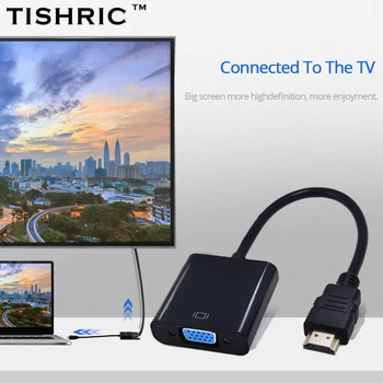TISHRIC Micro/Mini HDMI TO VGA Converter Adapter Audio Digital to Analog Male to Female HDMI VGA Cable for TV BOX PC Projector
TISHRIC Micro/Mini HDMI TO VGA Converter Adapter Audio Digital to Analog Male to Female HDMI VGA Cable for TV BOX PC Projector