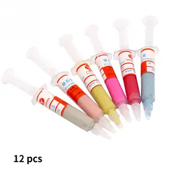 12pcs Professional Compound Abrasive Home Lapping Paste Diamond Polishing Micron Tool Portable Needle Tube Oil Soluble
12pcs Professional Compound Abrasive Home Lapping Paste Diamond Polishing Micron Tool Portable Needle Tube Oil Soluble