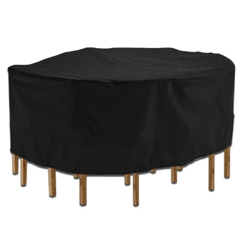 Round Furniture Table Cover Waterproof 210D Oxford Fabric Outdoor Dust Cover Hogard
Round Furniture Table Cover Waterproof 210D Oxford Fabric Outdoor Dust Cover Hogard