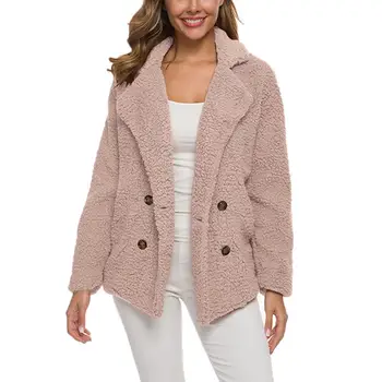 Woman Coat Fashion Autumn Women's Jacket Winter Warm Clothing Female Jacket Plush Coat Artificial Fluffy Fleece Plus Size S-5xl
Woman Coat Fashion Autumn Women's Jacket Winter Warm Clothing Female Jacket Plush Coat Artificial Fluffy Fleece Plus Size S-5xl