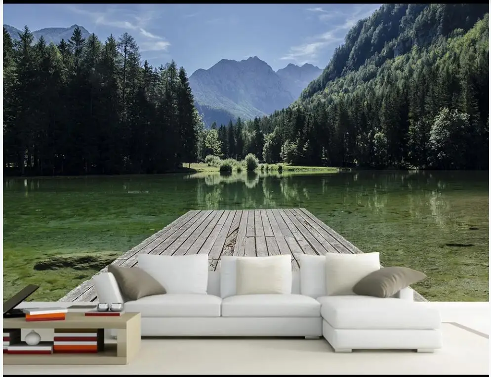3d wallpaper custom photo mural on the wall HD Forest Lake Scenery tv background home decor living room wallpaper for walls 3 d
3d wallpaper custom photo mural on the wall HD Forest Lake Scenery tv background home decor living room wallpaper for walls 3 d