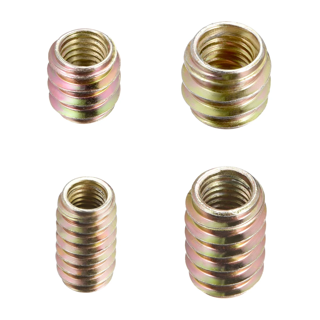 uxcell 20/30/50/100pcs Furniture Threaded M8 Internal Thread Insert Nut Carbon Steel 12/14/20/25mm Length Bronze
uxcell 20/30/50/100pcs Furniture Threaded M8 Internal Thread Insert Nut Carbon Steel 12/14/20/25mm Length Bronze
