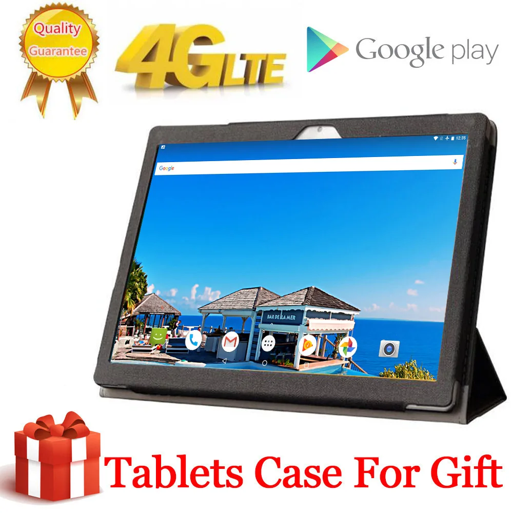 

2020 Free Gift Case Tabletr 2560X1600 4G LTE 10.1 inch 2.5D tablet pc 10 Deca Core MTK6797 8GB RAM 128GB ROM Android 9.0 MT6797