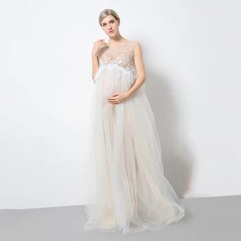 2020 New Summer Style Maternity Dress Women Photography Fancy Props Party Dresses Maternity Sleeveless Lace Princess Dresses 
2020 New Summer Style Maternity Dress Women Photography Fancy Props Party Dresses Maternity Sleeveless Lace Princess Dresses