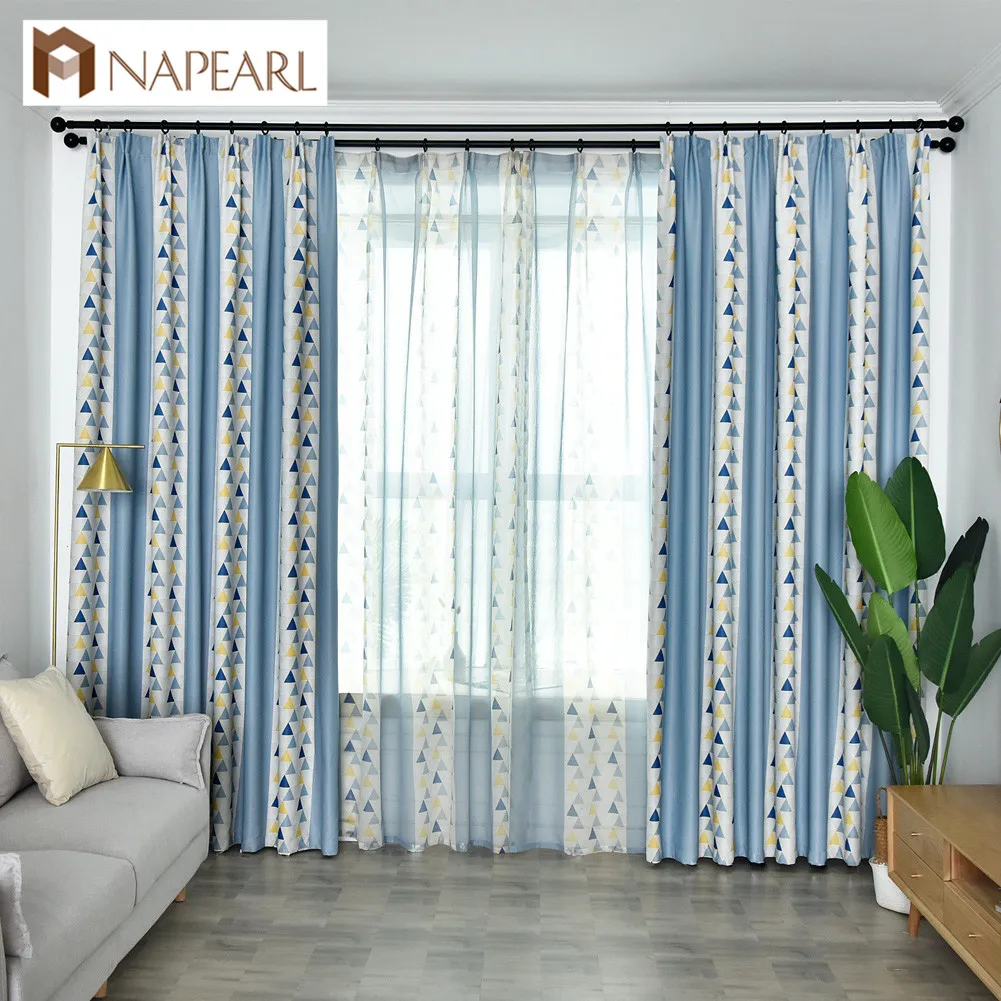 NAPEARL 1 Piece Geometric Stripe Design Modern Style Drop Match Tulle Curtain Thread High Shading Home Decor for Bedroom Window
NAPEARL 1 Piece Geometric Stripe Design Modern Style Drop Match Tulle Curtain Thread High Shading Home Decor for Bedroom Window