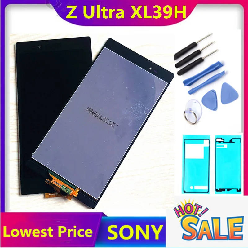 For SONY Xperia Z Ultra LCD Touch Screen Digitizer For SONY Xperia Z Ultra Display XL39h XL39 C6833 Screen LCD Display Parts
For SONY Xperia Z Ultra LCD Touch Screen Digitizer For SONY Xperia Z Ultra Display XL39h XL39 C6833 Screen LCD Display Parts