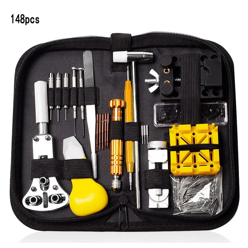 148pcs Watch Repair Screwdriver Tools Set Watch Opener Remover Screwdriver Clock Watch Repair Tool Kit Spring Bar Repair Pry
148pcs Watch Repair Screwdriver Tools Set Watch Opener Remover Screwdriver Clock Watch Repair Tool Kit Spring Bar Repair Pry