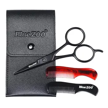 1 Set 4Pcs Beard Tool Fine Portable DIY Chic Beard Scissor Square Bag Mustache Comb Nose Hair Trimmer
1 Set 4Pcs Beard Tool Fine Portable DIY Chic Beard Scissor Square Bag Mustache Comb Nose Hair Trimmer