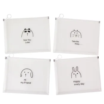 10PCS Cartoon Transparent File Bag Waterproof Girl Student Ring Waterproof Receive Simple PVC File Bag
10PCS Cartoon Transparent File Bag Waterproof Girl Student Ring Waterproof Receive Simple PVC File Bag