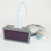 4 Digital LED Tachometer RPM Speed Meter 10-9999RPM Speedometer w/ NPN hall proximity sensor
4 Digital LED Tachometer RPM Speed Meter 10-9999RPM Speedometer w/ NPN hall proximity sensor