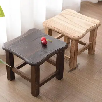 Solid Wooden Stool Fashionable Creative Stool Adult Living Room Stool Low Stool Wooden Shoes Stool Square Stool Children
Solid Wooden Stool Fashionable Creative Stool Adult Living Room Stool Low Stool Wooden Shoes Stool Square Stool Children