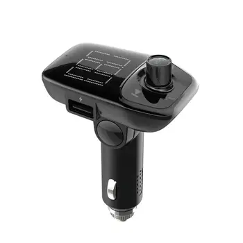 Bluetooth Car Kit Hands-free Calling Wireless FM Transmitter 3.5mm AUX Audio Jack Car MP3 Player Dual USB Car Charger
Bluetooth Car Kit Hands-free Calling Wireless FM Transmitter 3.5mm AUX Audio Jack Car MP3 Player Dual USB Car Charger