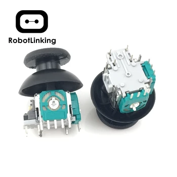 2 Pcs 3D Analog Axis 3D Joystick Module Potentiometer With 2xBlack Thumbsticks For PS4 Controller Repair
2 Pcs 3D Analog Axis 3D Joystick Module Potentiometer With 2xBlack Thumbsticks For PS4 Controller Repair