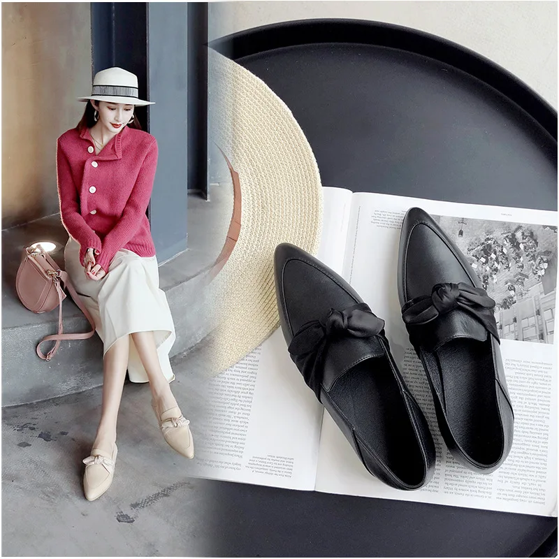 2019 Spring New Style Flat Keel Thin Shoes Women's Comfortable Versatile Shoes for Four Seasons Bow Pointed-Toe Soft-Sole Step o
2019 Spring New Style Flat Keel Thin Shoes Women's Comfortable Versatile Shoes for Four Seasons Bow Pointed-Toe Soft-Sole Step o