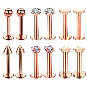 Surgical Steel Heart Star Ball Labret Ring Lip Piercing Ear Cartilage Lip Earrings Piercing Ear Piercing Body Jewelry
Surgical Steel Heart Star Ball Labret Ring Lip Piercing Ear Cartilage Lip Earrings Piercing Ear Piercing Body Jewelry