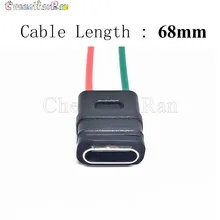 1pcs USB Type c Waterproof Connector Welding Wire Female Socket High Current Fast Charging Type -c Female Port Charging Jack DIY
1pcs USB Type c Waterproof Connector Welding Wire Female Socket High Current Fast Charging Type -c Female Port Charging Jack DIY