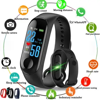M3plus Smart Wristband Smart Bracelet with Color Screen M3 Plus Smart Band Heart Rate Activity Fitness Tracker Smart Watch
M3plus Smart Wristband Smart Bracelet with Color Screen M3 Plus Smart Band Heart Rate Activity Fitness Tracker Smart Watch