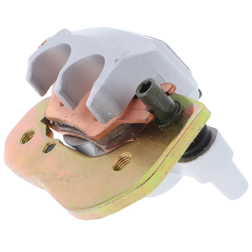 Silver Rear Brake Caliper Assembly Brake Master Cylinder Booster for Motorcross, Strong Corrosion Resistance Silver Rear Brake Caliper Assembly Brake Master Cylinder Booster for Motorcross, Strong Corrosion Resistance