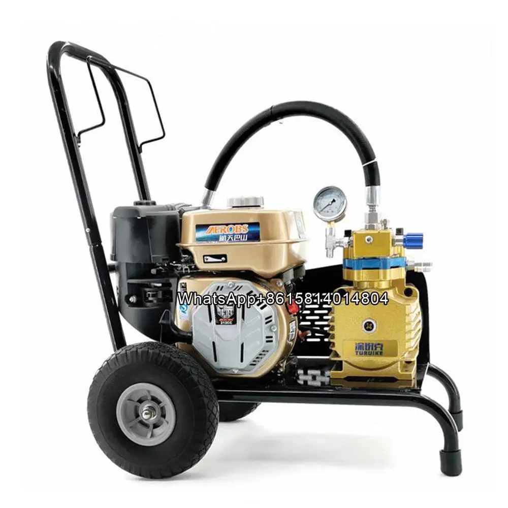 Latex paint sprayer,gasoline powered high pressure airless sprayer,interior and exterior wall paint sprayer,Spraying equipment
Latex paint sprayer,gasoline powered high pressure airless sprayer,interior and exterior wall paint sprayer,Spraying equipment