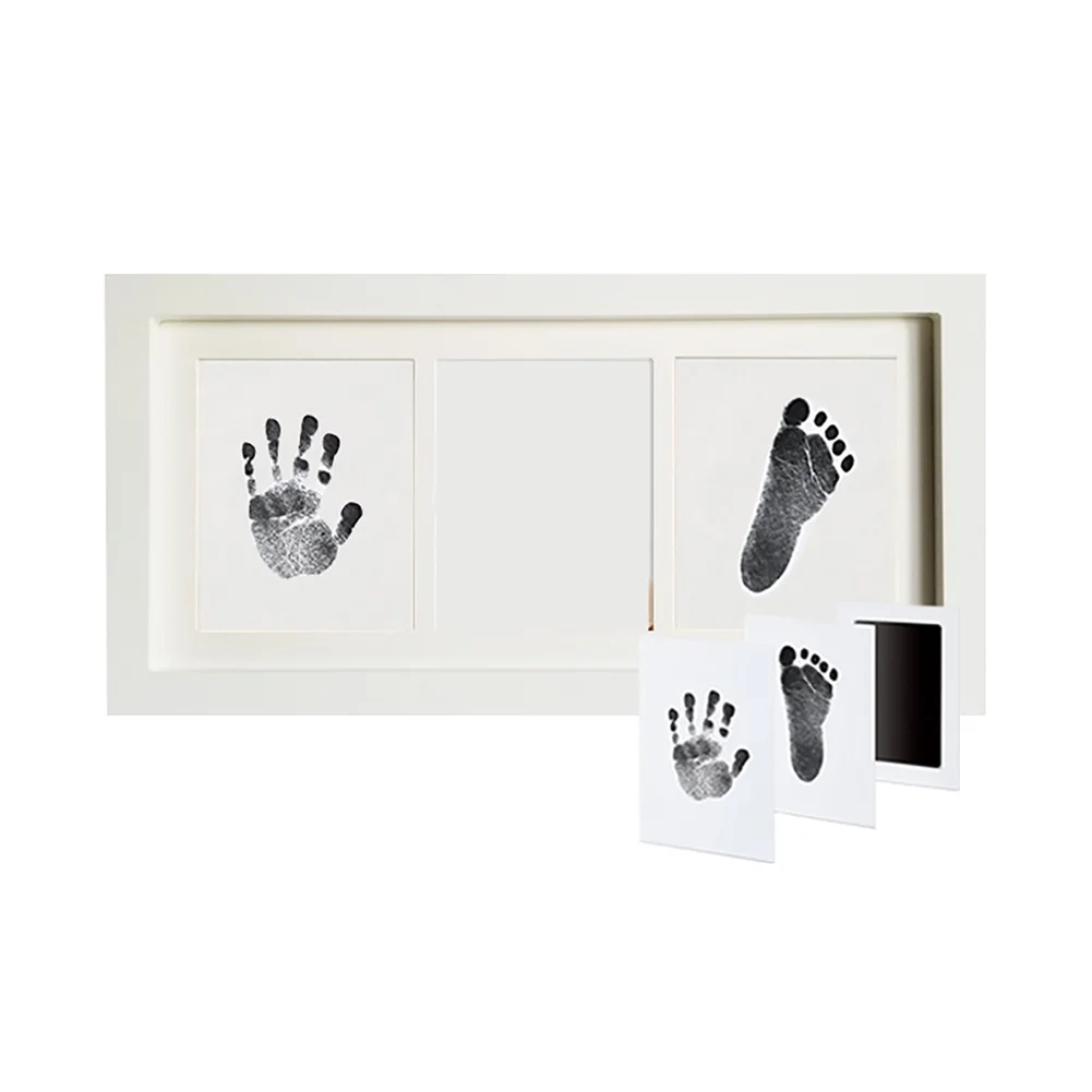 35*18cm Baby Handprint Footprint Photo Frame Kit Baby Shower Gifts Personalized Keepsake Decorations Box Wall Nursery Decor
35*18cm Baby Handprint Footprint Photo Frame Kit Baby Shower Gifts Personalized Keepsake Decorations Box Wall Nursery Decor