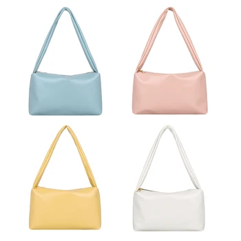 Portable Women Handbag Solid Color PU Leather Zipper Purse Underarm Shoulder Bag Fashion Exquisite Shopping Bag
Portable Women Handbag Solid Color PU Leather Zipper Purse Underarm Shoulder Bag Fashion Exquisite Shopping Bag