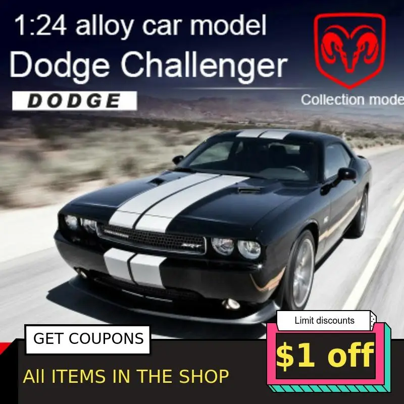 Kids Cars Toys For Boys 1:24 Dodge Challenger SRT2019 Car Model Linkage Wheel Luxury Muscle Car Genuine Limited Edition Car Toys
Kids Cars Toys For Boys 1:24 Dodge Challenger SRT2019 Car Model Linkage Wheel Luxury Muscle Car Genuine Limited Edition Car Toys