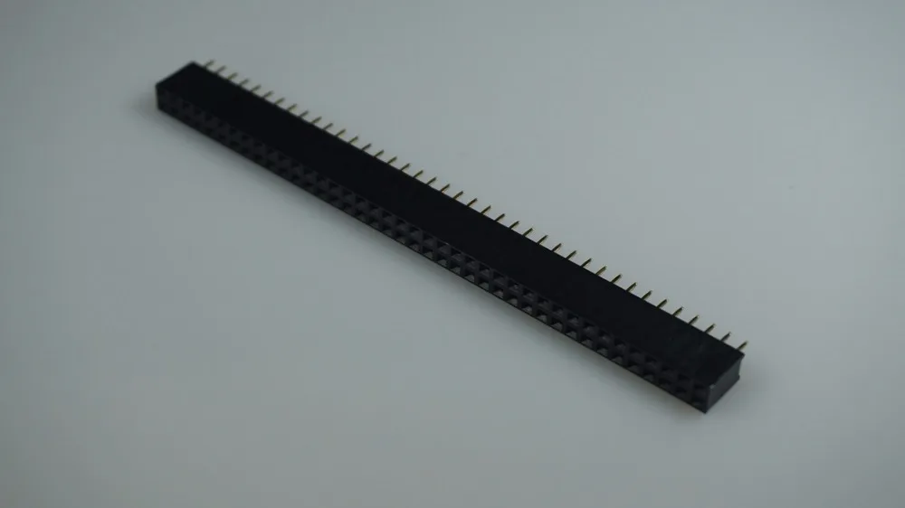 1000pcs Pitch 2.54mm 2x40 Pin Female Dual Row Pin Header Strip DIP type through hole dual rows PCB Socket Headers
1000pcs Pitch 2.54mm 2x40 Pin Female Dual Row Pin Header Strip DIP type through hole dual rows PCB Socket Headers