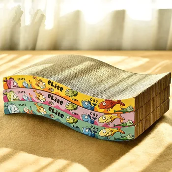 MySudui Pet Cat Scratch Board Pad Shape With Catnip Cat Toys Interactive Cat Scratcher Mat Board Scratching Guard Catnip Toy
MySudui Pet Cat Scratch Board Pad Shape With Catnip Cat Toys Interactive Cat Scratcher Mat Board Scratching Guard Catnip Toy