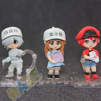 3pcs/set Cells at Work! Platelet White Red Blood Cell Q ver. Figure Toy New Model Statue Present
3pcs/set Cells at Work! Platelet White Red Blood Cell Q ver. Figure Toy New Model Statue Present