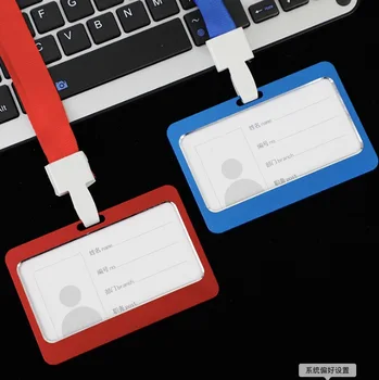 Free shipping 20pcs/lot customized logo ID card holder; aluminum alloy identity card holder; employee card holder with lanyard
Free shipping 20pcs/lot customized logo ID card holder; aluminum alloy identity card holder; employee card holder with lanyard
