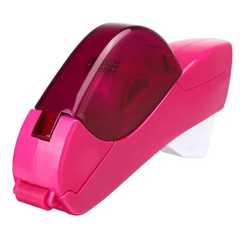 12/19Mm One Press Tape Dispenser Handheld Adhesive Holder Packaging Cutter Tools Sealing Machine Office School Supplies Rose Red
12/19Mm One Press Tape Dispenser Handheld Adhesive Holder Packaging Cutter Tools Sealing Machine Office School Supplies Rose Red